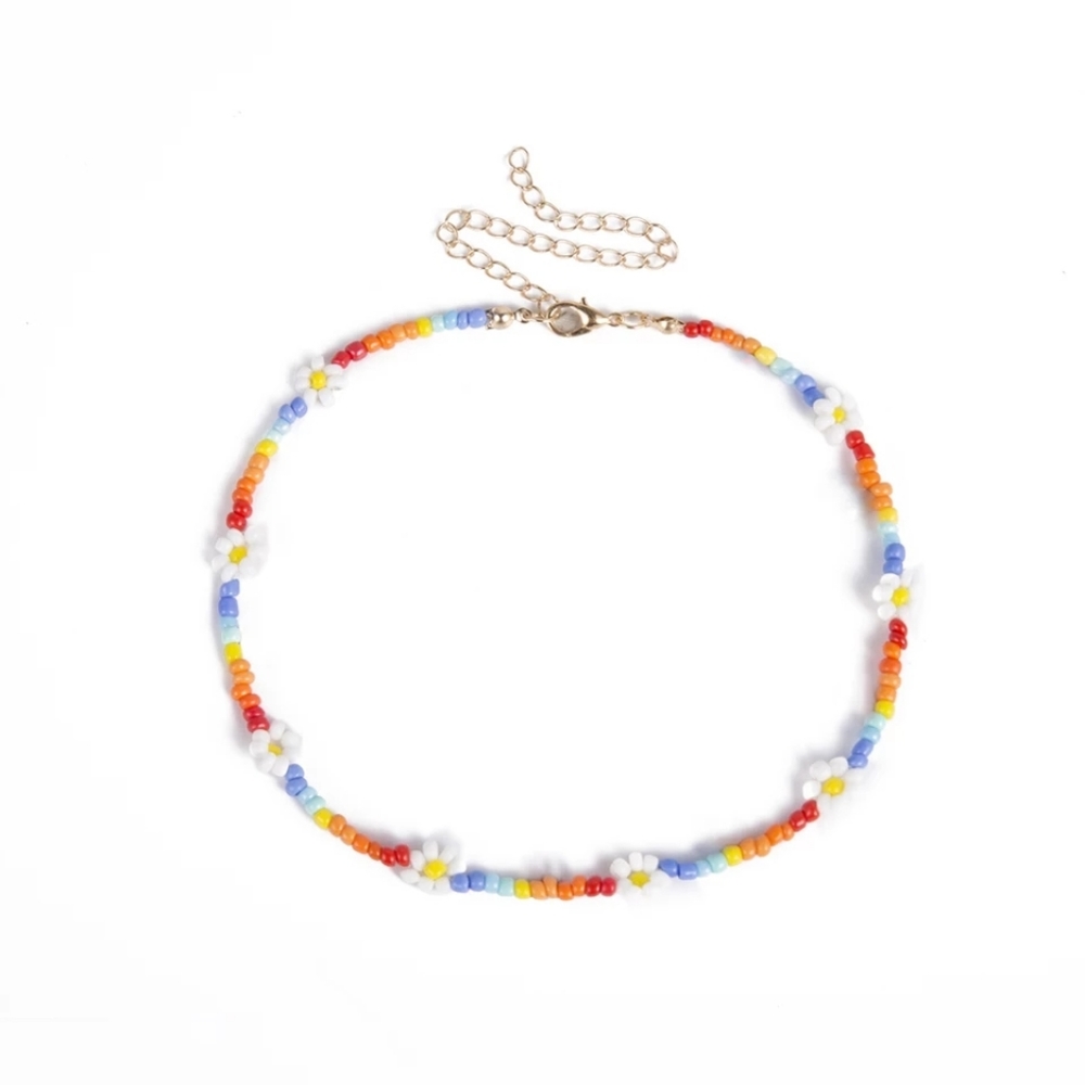 💎✨ Rainbow Daisy Choker - Picture 3 of 5